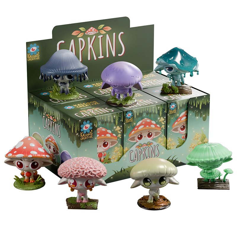 Capkins Blind Box Season 1 - Collector Life Kaleidos Creative