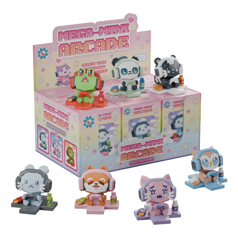 Mega - Mini Arcade Blind Box Figures - Collector Life - Kaleidos Creative
