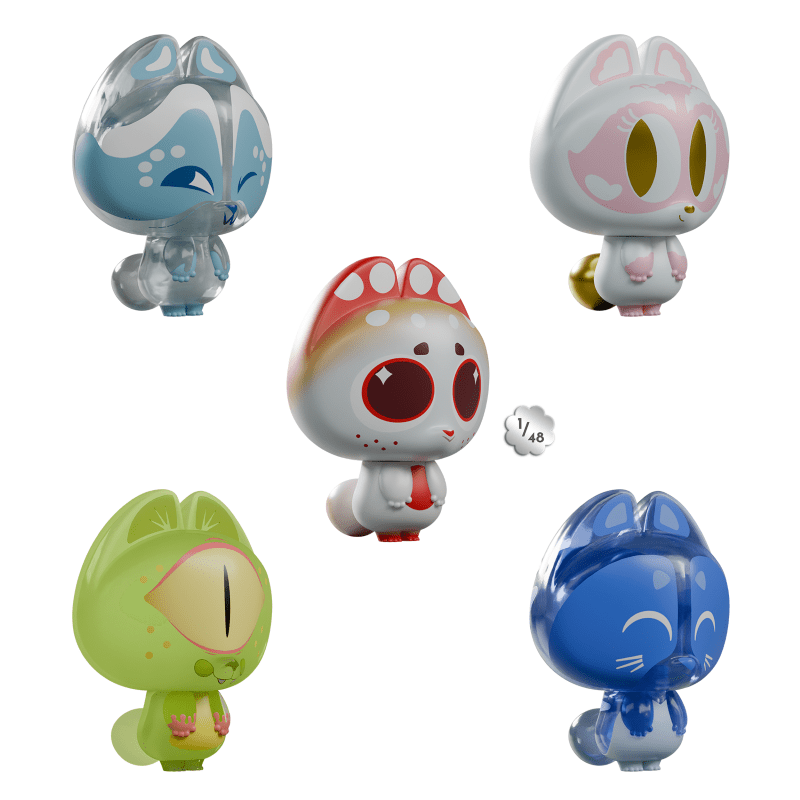 Creative Dump Blind Box Figures - Collector Life - Kaleidos Creative