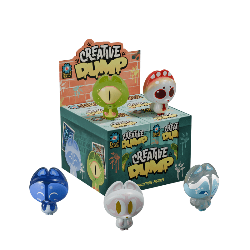 Creative Dump Blind Box Figures - Collector Life - Kaleidos Creative
