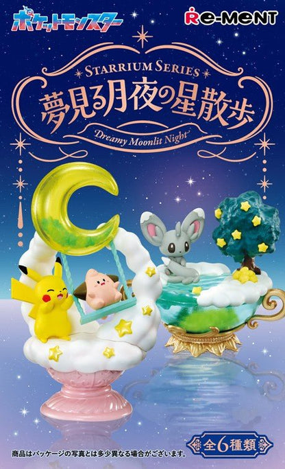 Re-Ment Pokémon Starrium Series: Dreamy Moonlit Night Blind Box - Collector Life - Re-Ment