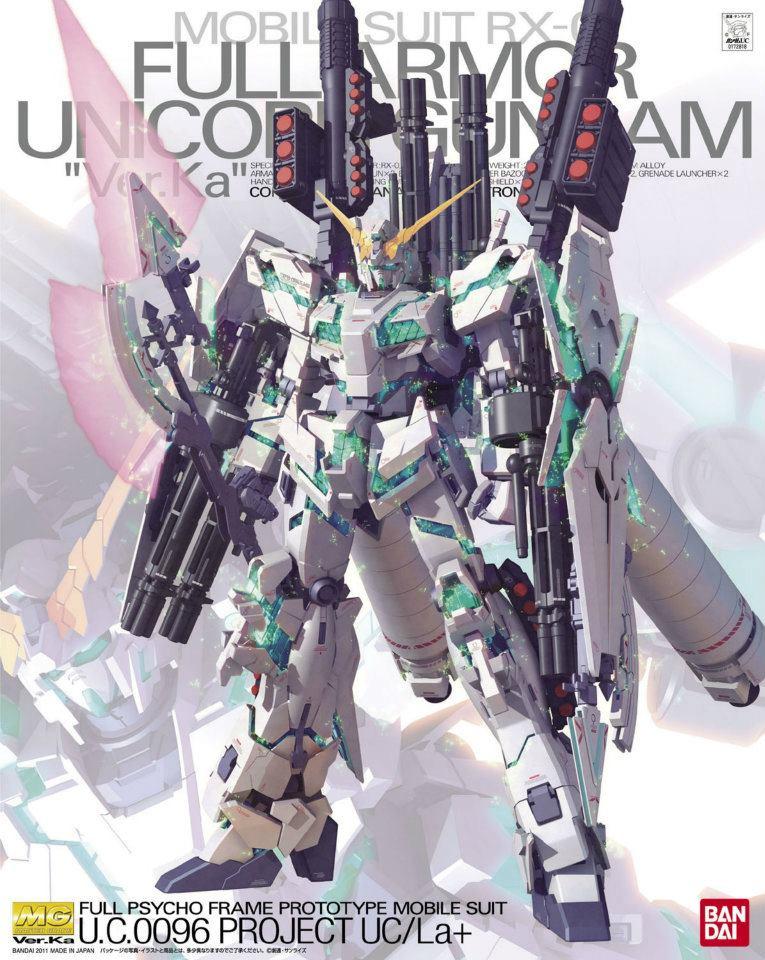 MG 1/100 RX-0 Full Armor Unicorn Gundam Ver.Ka - Collector Life - Bandai
