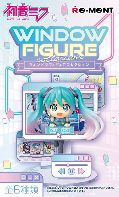 Re-Ment Hatsune Miku Window Figure Collection Blind Box - Collector Life - Re-Ment