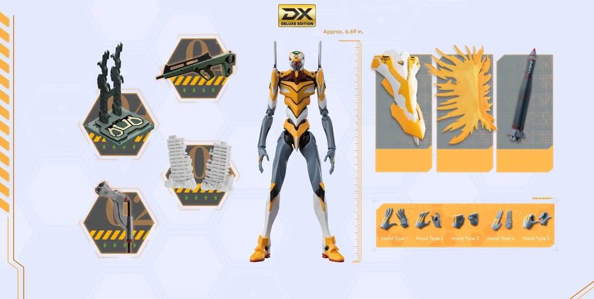 Blokees Action Edition DX - Evangelion Proto Type-00' - Collector Life - Blokees