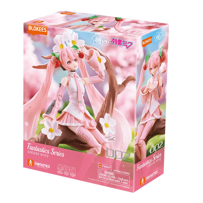Blokees Fantastics Series - Sakura Miku - Collector Life - Blokees