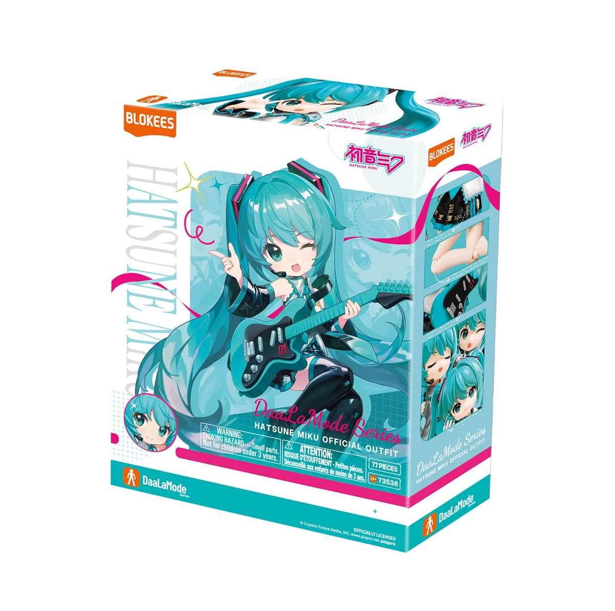 Hatsune Miku Official Outfit display view - Collector Life - Blokees