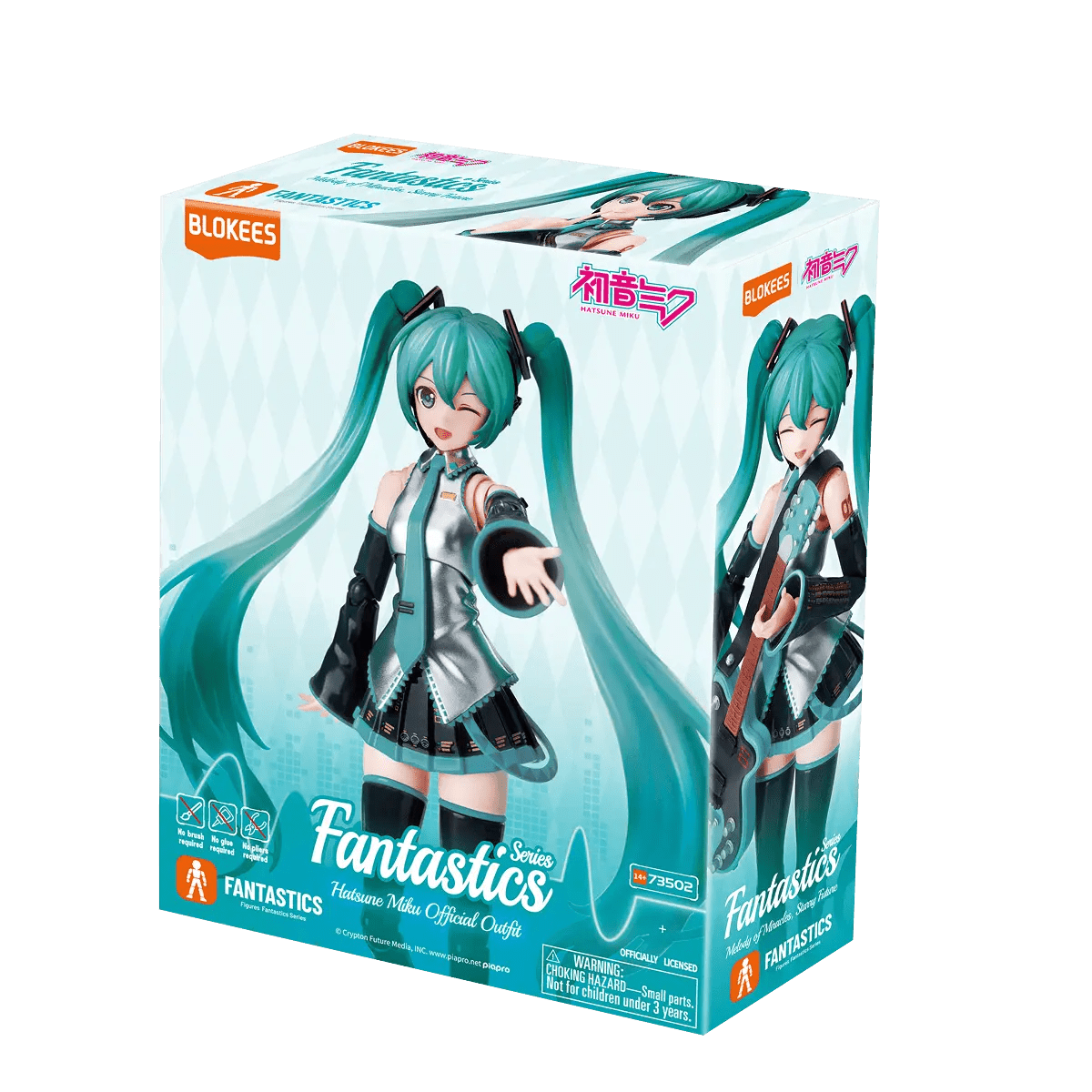 Blokees Fantastics Series - Hatsune Miku Official Outfit - Collector Life - Blokees