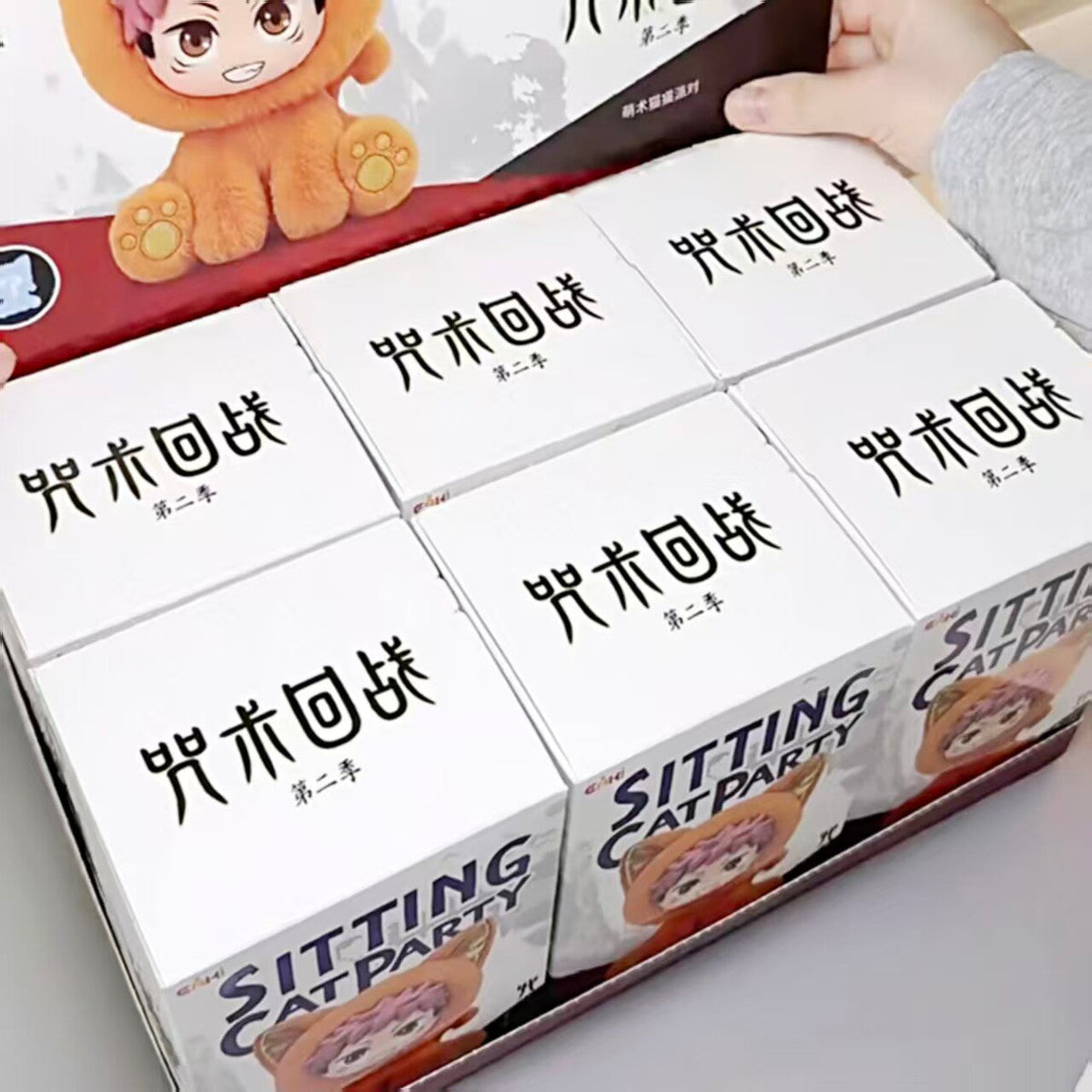 EAKI Jujutsu Kaisen Sitting Cat Party - Collector Life - EAKI