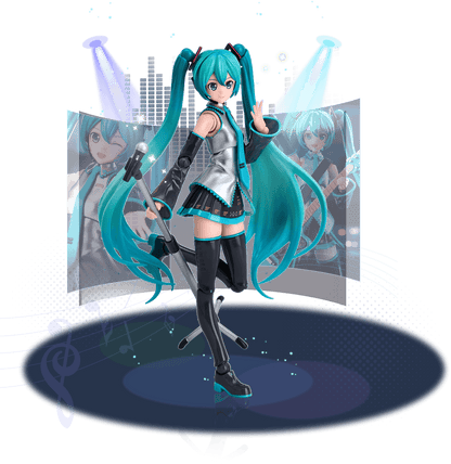 Blokees Fantastics Series - Hatsune Miku Official Outfit - Collector Life - Blokees