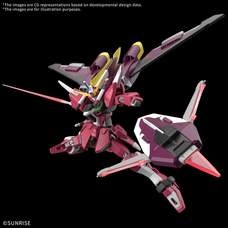 HGCE 1/144 Infinite Justice Gundam & Booster Unit - Collector Life - Bandai