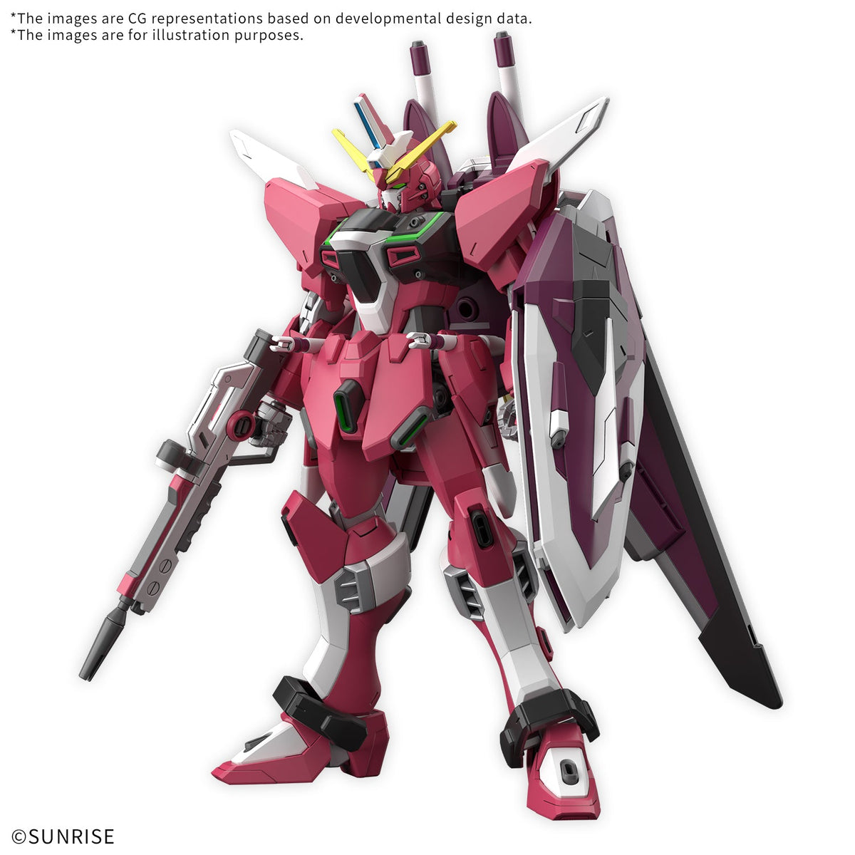 HGCE 1/144 Infinite Justice Gundam & Booster Unit - Collector Life - Bandai