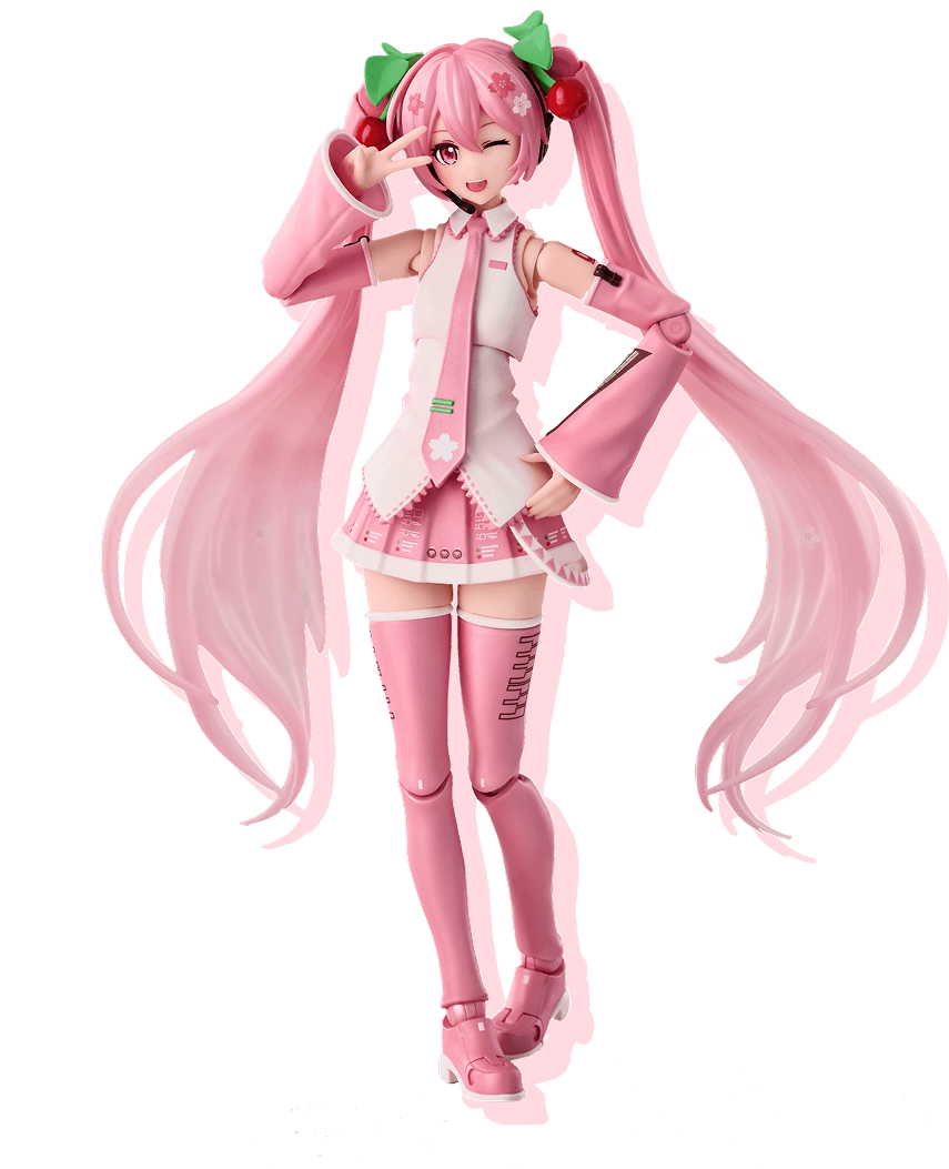 Blokees Fantastics Series - Sakura Miku - Collector Life - Blokees