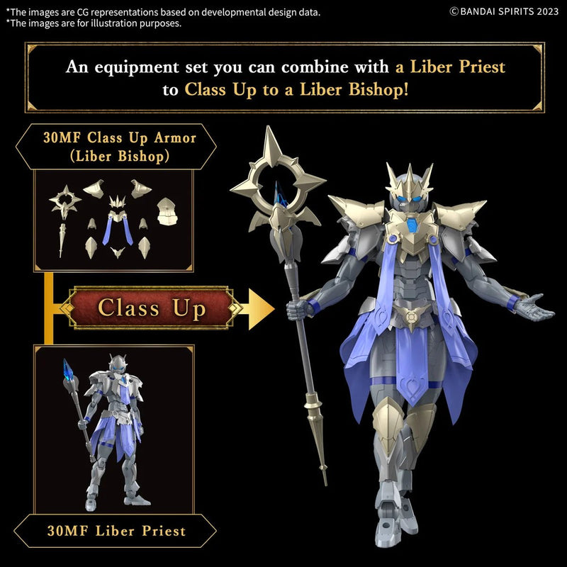 30 Minutes Fantasy Liber Bishop Model Kit - Collector Life - Bandai