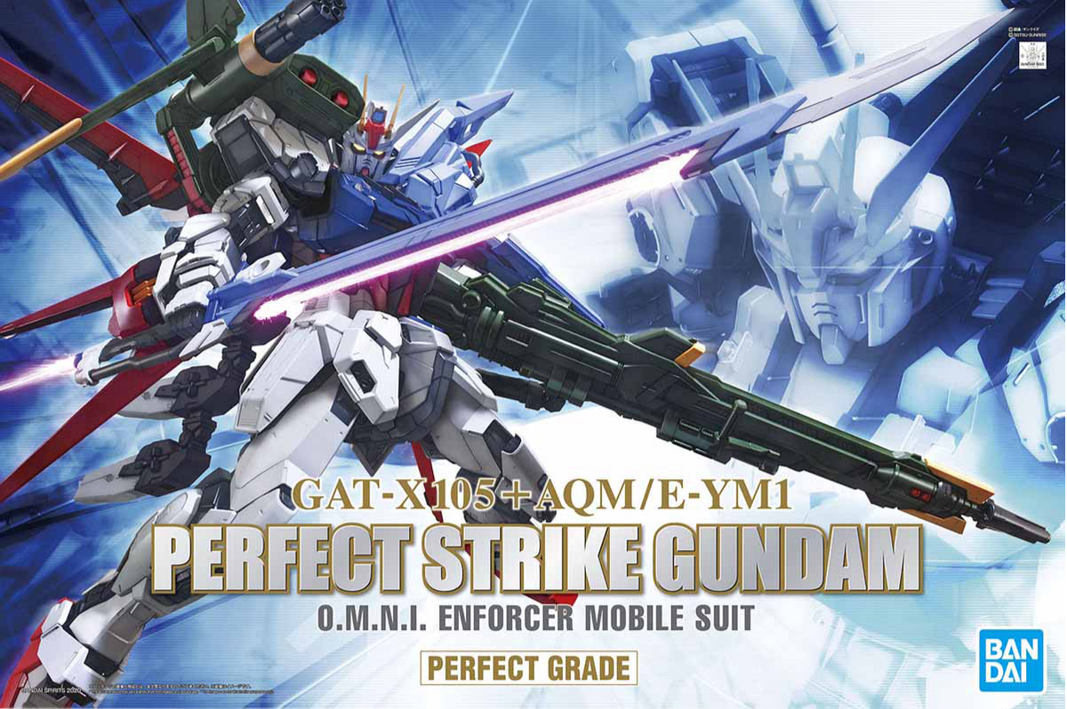 PG 1/60 Perfect Strike Gundam box art