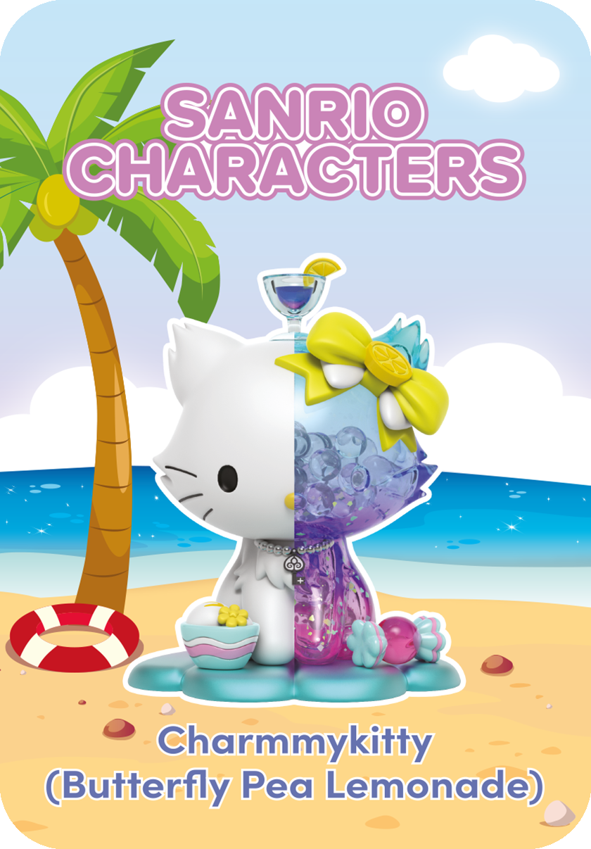 Charmmy Kitty Butterfly Pea Lemonade - Collector Life - Mighty Jaxx