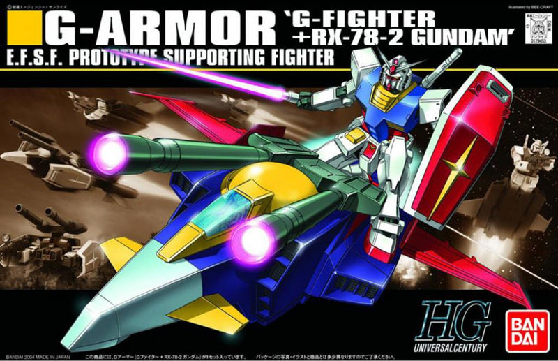 HGUC 1/144 #050 G-Armor (G-Fighter + RX-78-2 Gundam) - Collector Life - Bandai