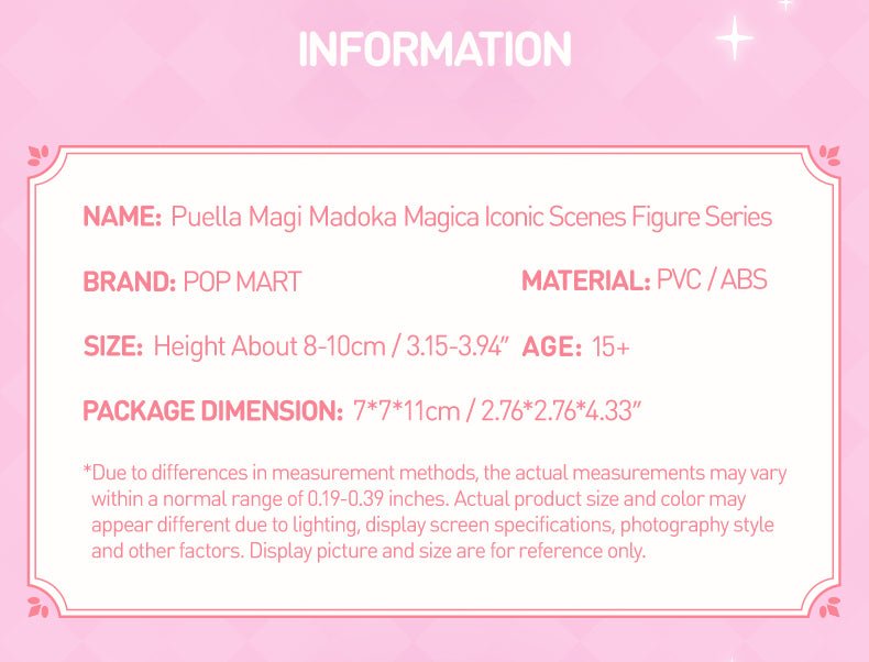Popmart Puella Magi Madoka Magica Iconic Scenes Series Blind Boxes - Collector Life - Popmart