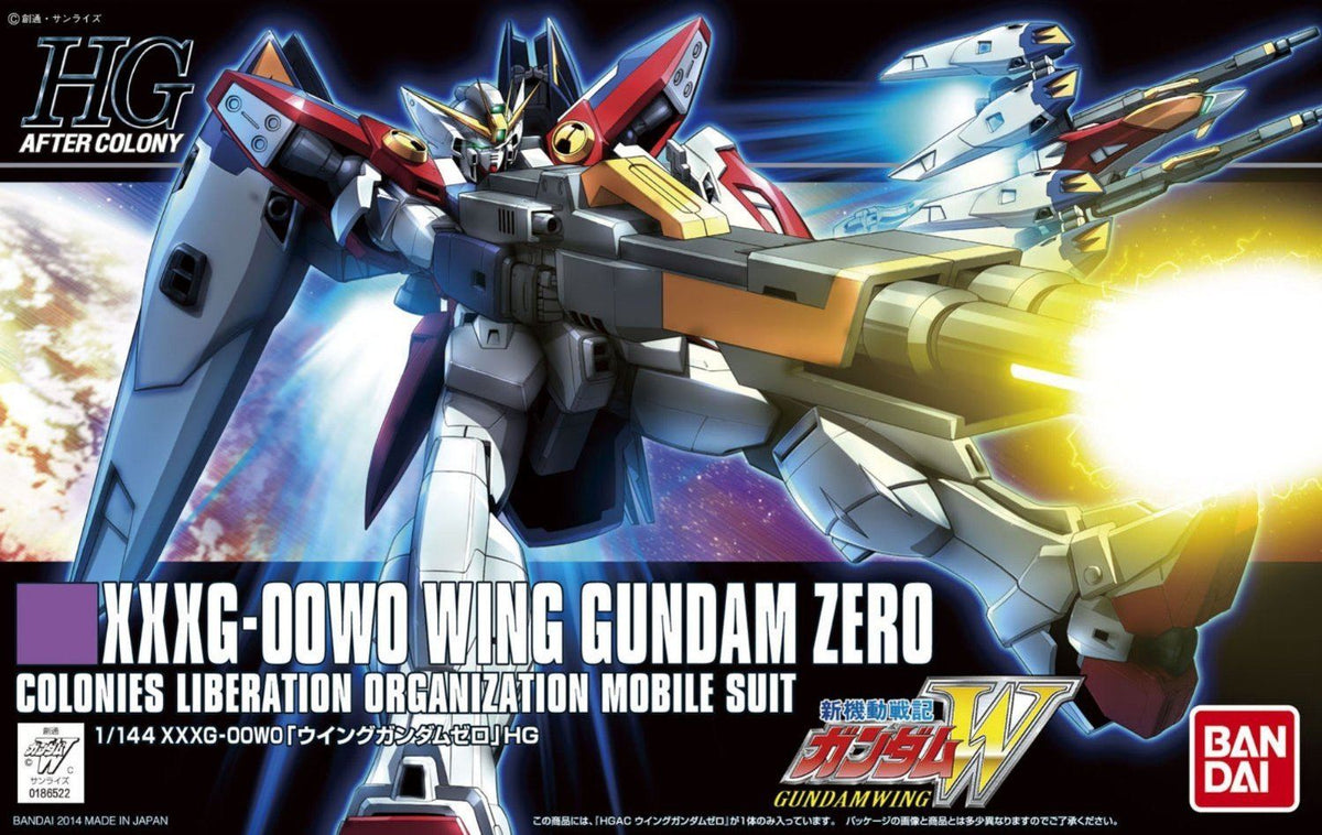 HGAC 1/144 #174 XXXG-00W0 Wing Gundam Zero - Collector Life - Bandai