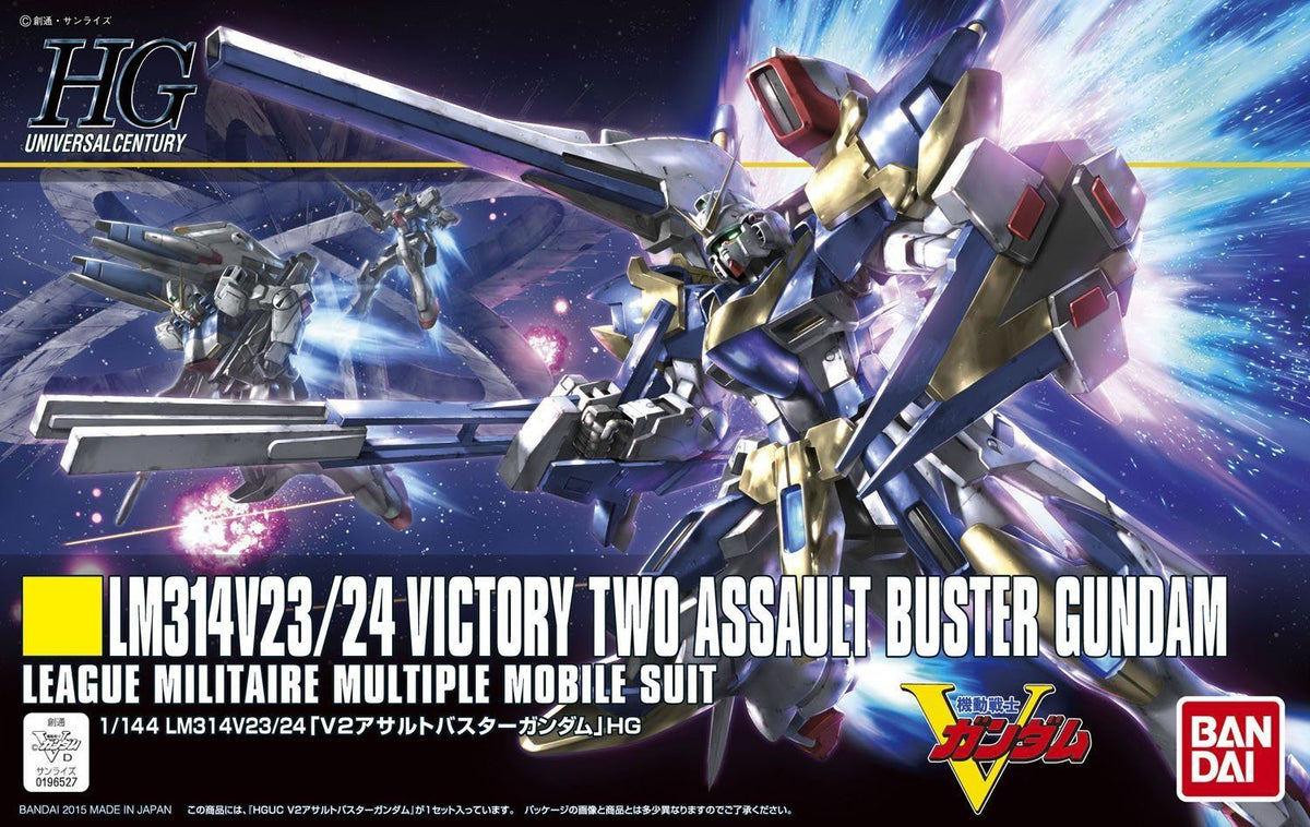 HGUC 1/144 #189 V2 Assault Buster Gundam - Collector Life - Bandai