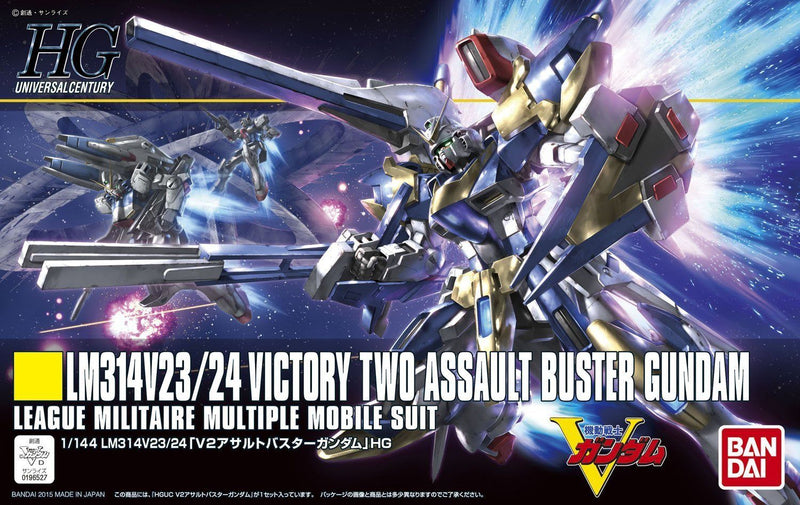 HGUC 1/144 #189 V2 Assault Buster Gundam - Collector Life - Bandai