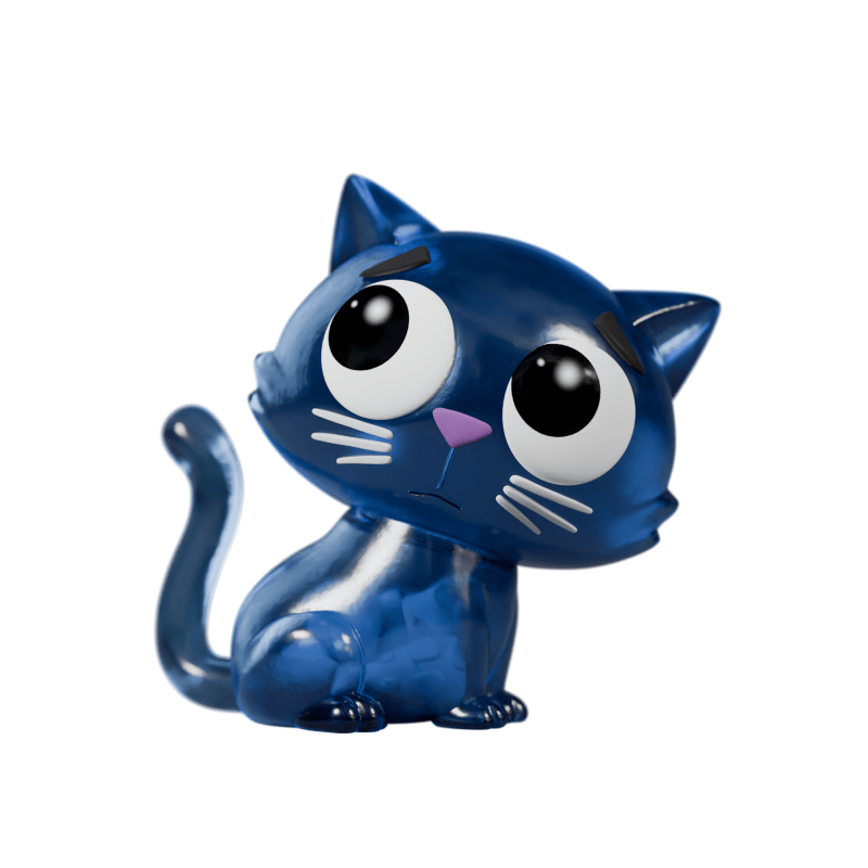 Catscans Series 1 Blind Box - Collector Life Kaleidos Creative