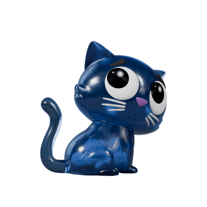 Catscans Series 1 Blind Box - Collector Life Kaleidos Creative