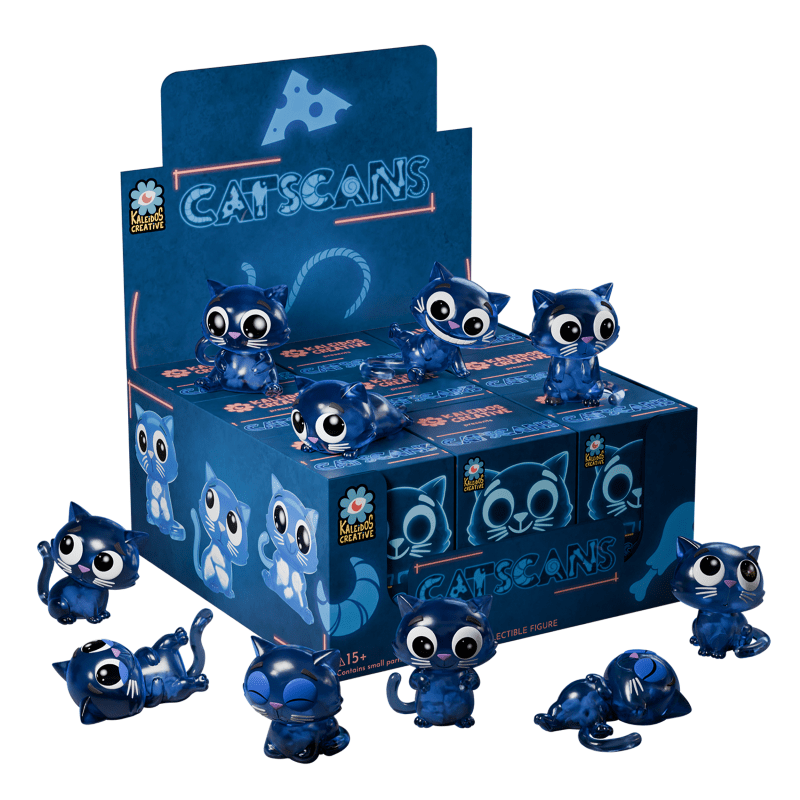 Catscans Series 1 Blind Box - Collector Life Kaleidos Creative