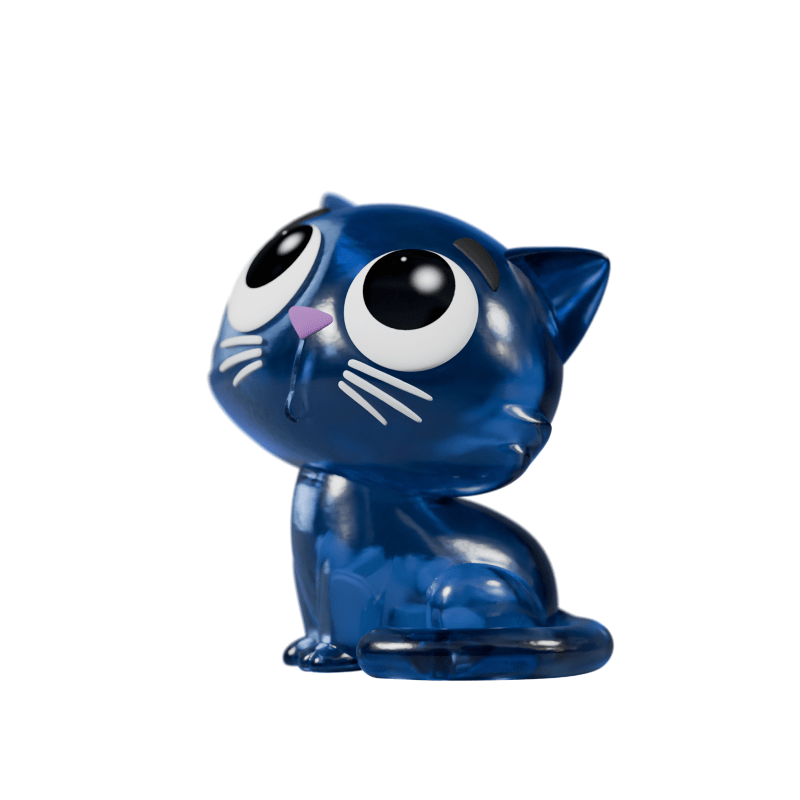 Catscans Series 1 Blind Box - Collector Life Kaleidos Creative