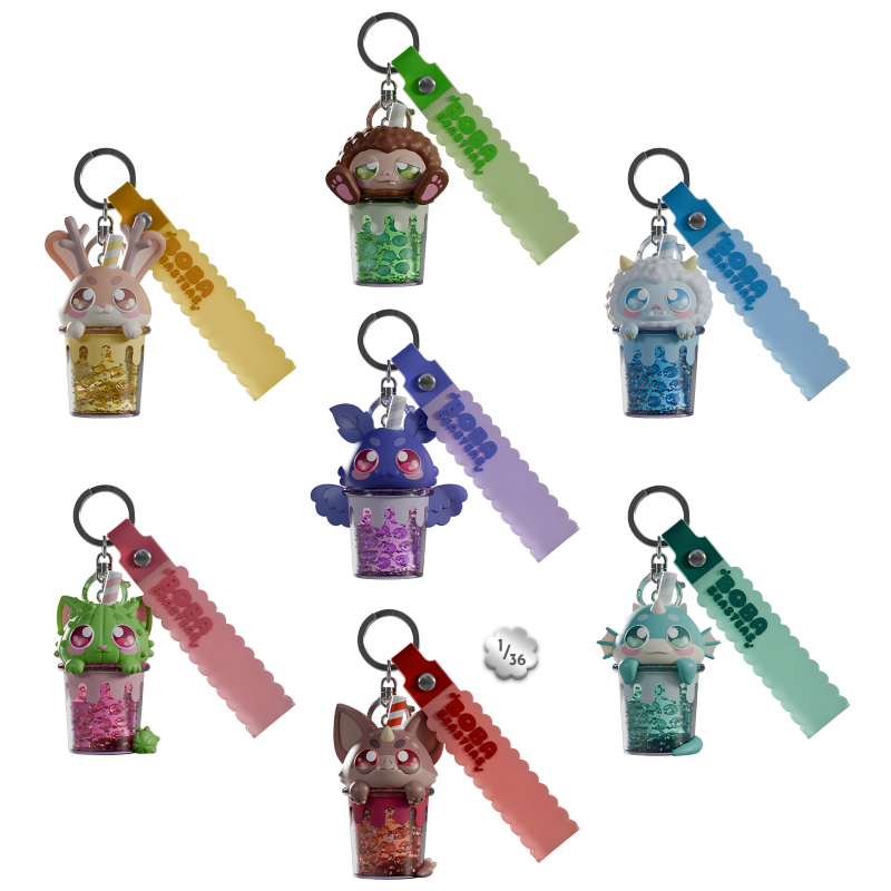 Boba Beasteas Blind Box Figures - Collector Life - Kaleidos Creative