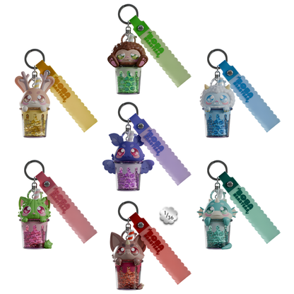 Boba Beasteas Blind Box Figures - Collector Life - Kaleidos Creative