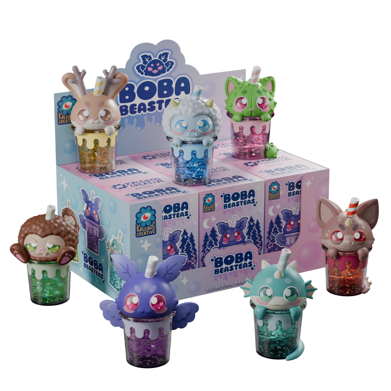 Boba Beasteas Blind Box Figures - Collector Life - Kaleidos Creative