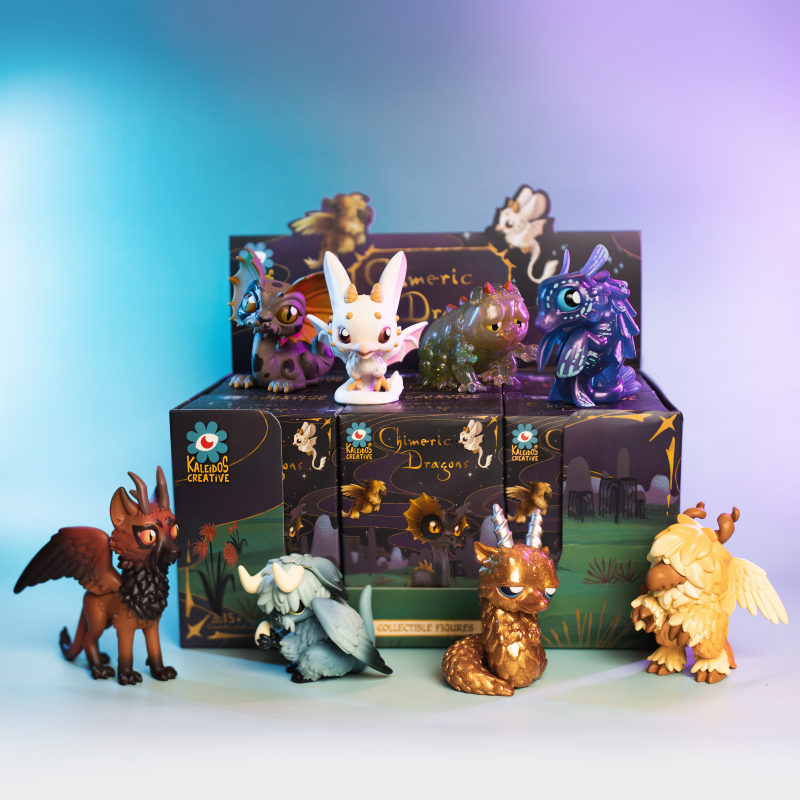 Chimeric Dragons Blind Box - Collector Life Kaleidos Creative