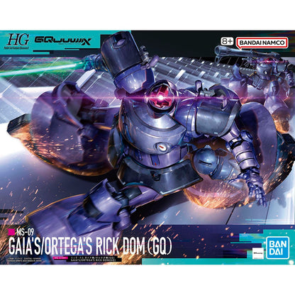 HG 1/144 #009 Gaia's/Ortega's Rick Dom (GQ) - Collector Life - Bandai