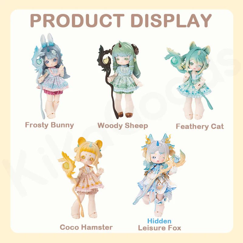 Antu Cute Beast Magic Series Action Figure BJD Blind Box - Collector Life - Collector Life