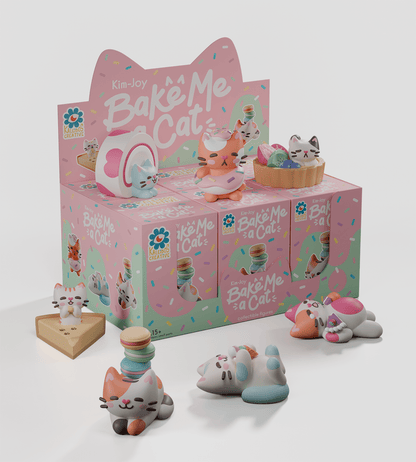 Kim-Joy x Kaleidos Bake Me a Cat Blind Box Collectible Figures - Collector Life - Kaleidos Creative