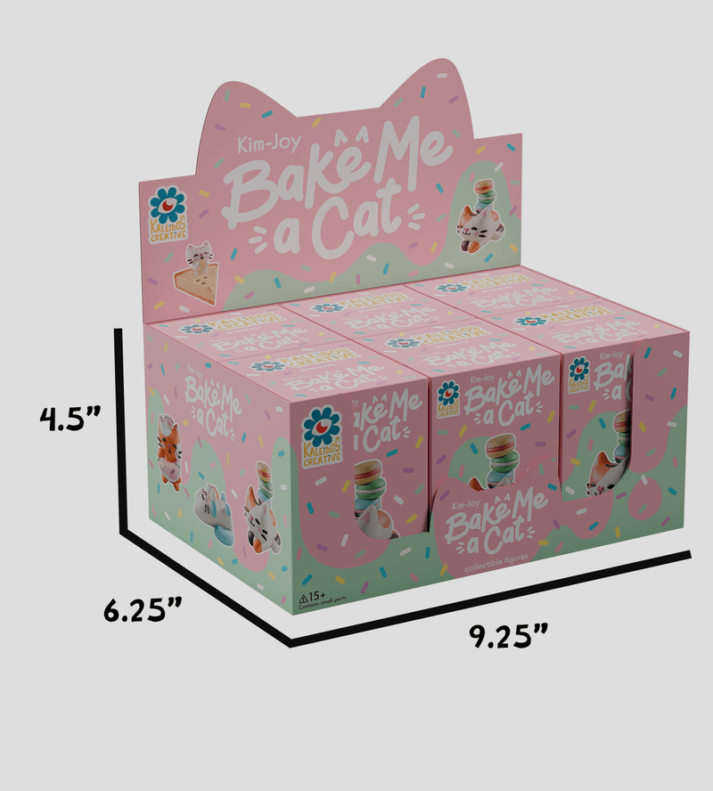 Kim-Joy x Kaleidos Bake Me a Cat Blind Box Collectible Figures - Collector Life - Kaleidos Creative