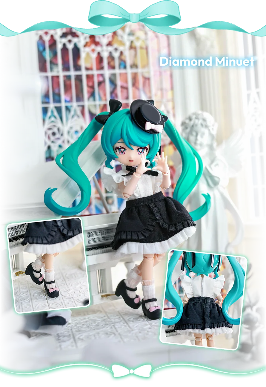 Blokees DaaLaMode Series - Hatsune Miku 01 Sonata Prologue Blind Boxes - Collector Life - Blokees