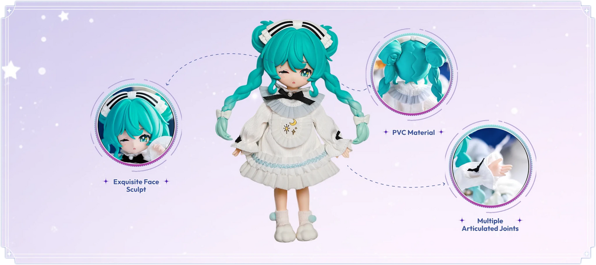 Blokees DaaLaMode Series - Hatsune Miku 01 Sonata Prologue Blind Boxes - Collector Life - Blokees