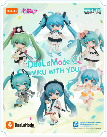 Blokees Hatsune Miku DaaLaMode Q Series - MIKU WITH YOU Blind Boxes - Collector Life - Blokees