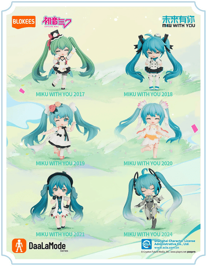 Blokees Hatsune Miku DaaLaMode Q Series - MIKU WITH YOU Blind Boxes - Collector Life - Blokees
