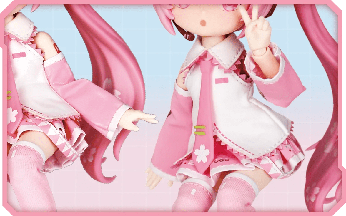 Blokees DaaLaMode Series - Sakura Miku - Collector Life - Blokees
