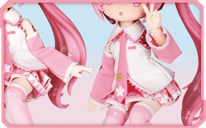Blokees DaaLaMode Series - Sakura Miku - Collector Life - Blokees