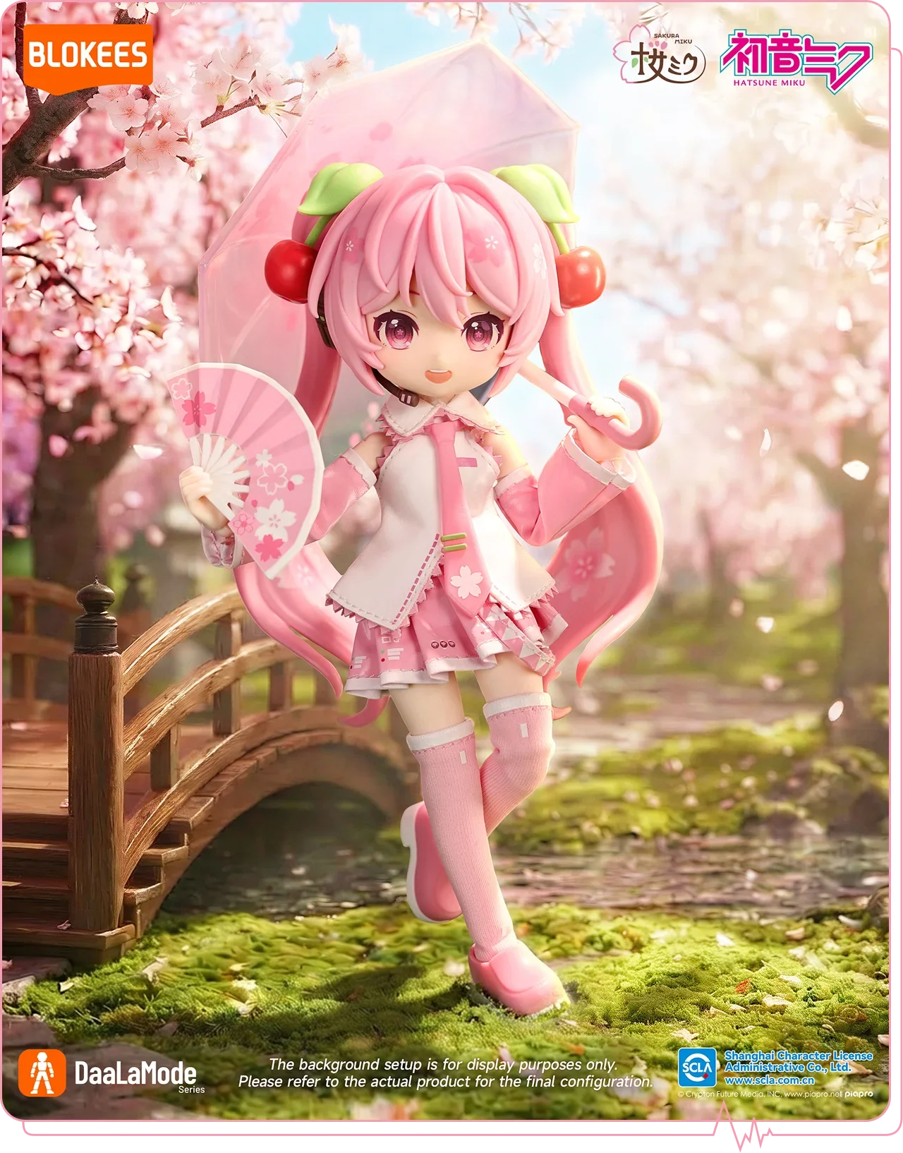 Blokees DaaLaMode Series - Sakura Miku - Collector Life - Blokees