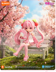 Blokees DaaLaMode Series - Sakura Miku - Collector Life - Blokees