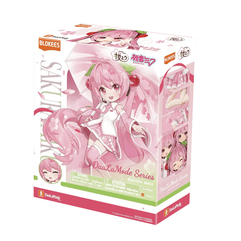 Blokees DaaLaMode Series - Sakura Miku - Collector Life - Blokees