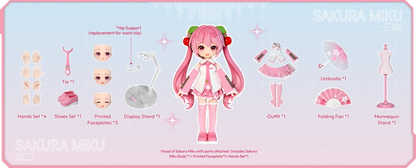 Blokees DaaLaMode Series - Sakura Miku - Collector Life - Blokees