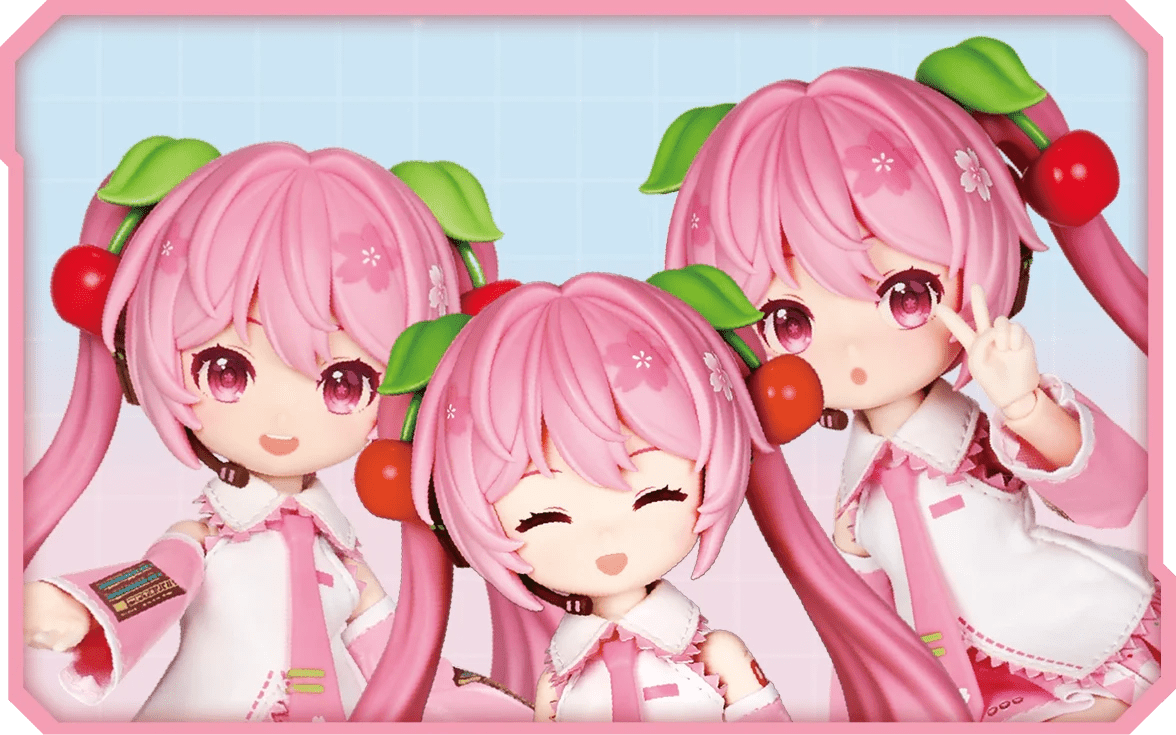 Blokees DaaLaMode Series - Sakura Miku - Collector Life - Blokees