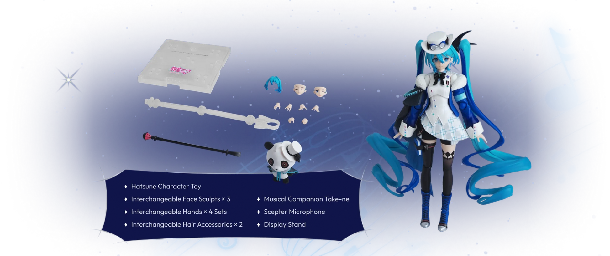 Blokees Fantastics Series - Hatsune Miku · MIKU WITH YOU 2025 - Collector Life - Blokees