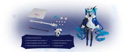 Blokees Fantastics Series - Hatsune Miku · MIKU WITH YOU 2025 - Collector Life - Blokees