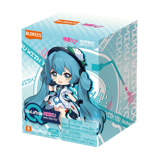 Blokees Hatsune Miku DaaLaMode Q Series - MIKU WITH YOU - Collector Life - Blokees